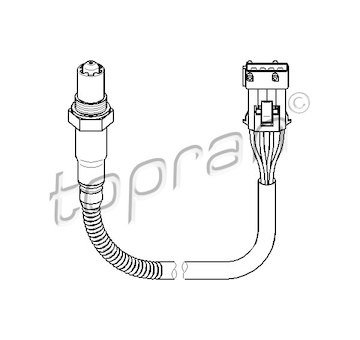 Lambda sonda TOPRAN 722 021