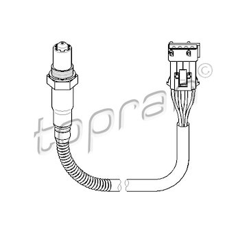 Lambda sonda TOPRAN 722 023