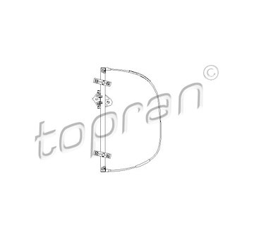 Zvedací zařízení oken TOPRAN 111 693