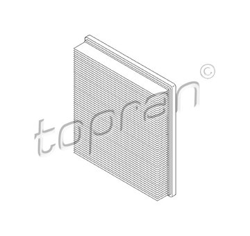 Vzduchový filtr TOPRAN 304 053