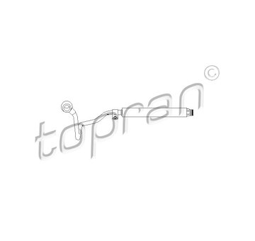 Hydraulická hadice, řízení TOPRAN 113 360