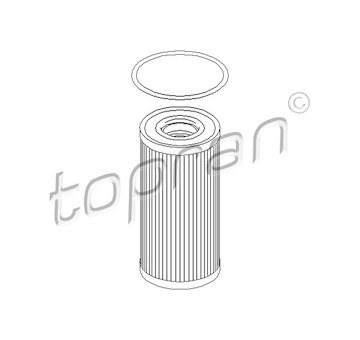 Olejový filtr TOPRAN 207 726