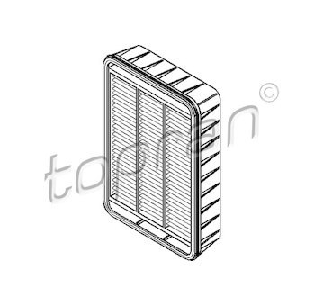 Vzduchový filtr TOPRAN 722 303