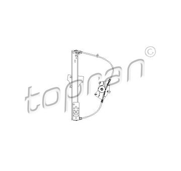 Zvedací zařízení oken TOPRAN 113 180