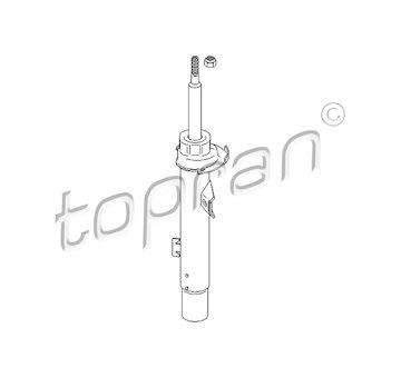 Tlumič pérování TOPRAN 501 629