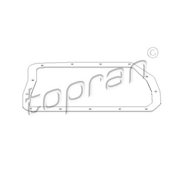 Těsnění, olejová vana automatické převodovky TOPRAN 501 746