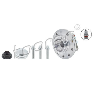 Náboj kola TOPRAN 207 390