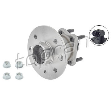 Náboj kola TOPRAN 207 394