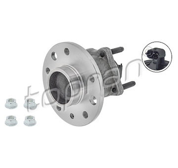 Náboj kola TOPRAN 207 395