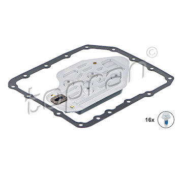 Sada hydraulickeho filtru, automaticka prevodovka TOPRAN 502 747
