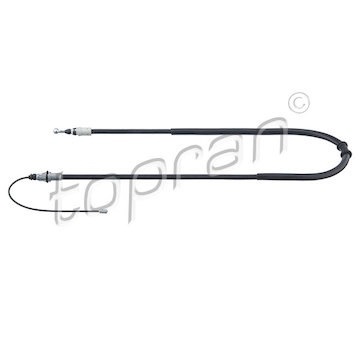 Tažné lanko, parkovací brzda TOPRAN 701 493