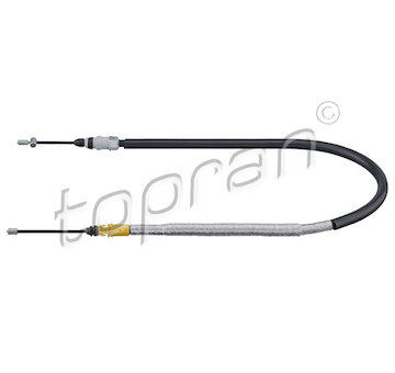 Tažné lanko, parkovací brzda TOPRAN 723 565
