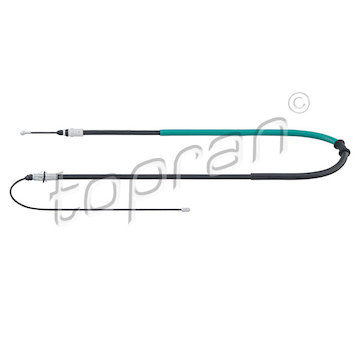 Tažné lanko, parkovací brzda TOPRAN 701 494
