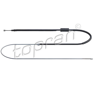 Tažné lanko, parkovací brzda TOPRAN 701 511