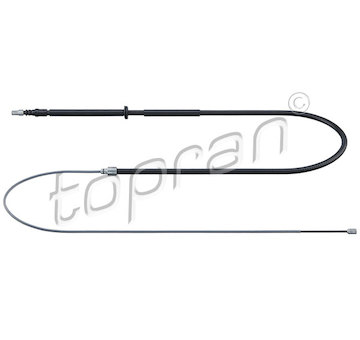 Tažné lanko, parkovací brzda TOPRAN 701 508