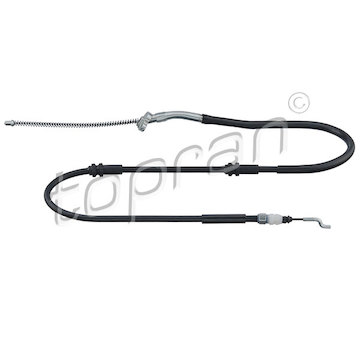 Tažné lanko, parkovací brzda TOPRAN 114 849
