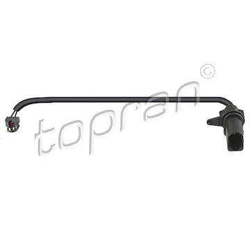 Sensor, opotrebeni brzdoveho oblozeni TOPRAN 115 645