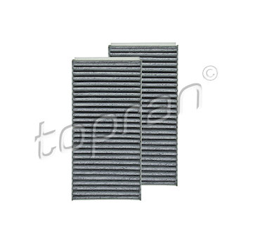 Filtr, vzduch v interiéru TOPRAN 502 783