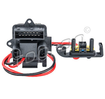 Odpor, vnitřní tlakový ventilátor TOPRAN 208 259