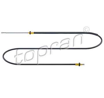 Tažné lanko, parkovací brzda TOPRAN 701 501