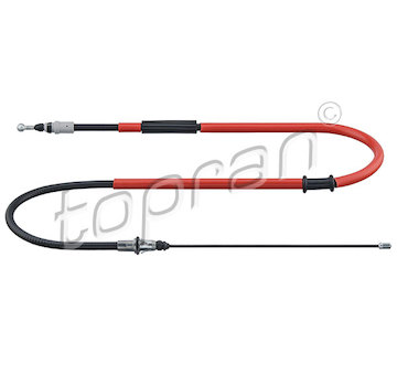 Tažné lanko, parkovací brzda TOPRAN 701 495