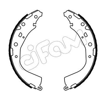 Sada brzdových čelistí CIFAM 153-447