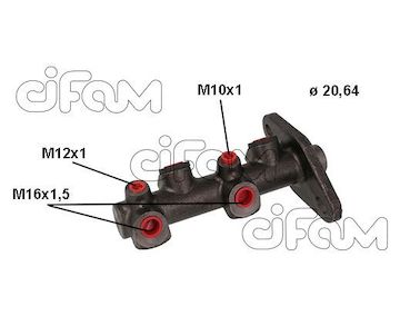 Hlavní brzdový válec CIFAM 202-1140