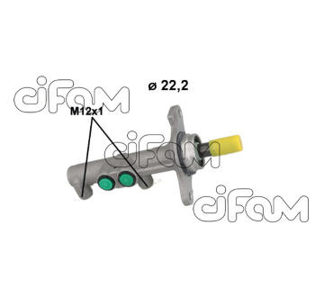 Hlavní brzdový válec CIFAM 202-1267