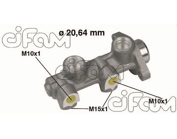 Hlavní brzdový válec CIFAM 202-183