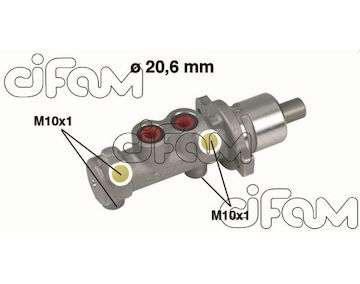 Hlavní brzdový válec CIFAM 202-199