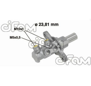 Hlavní brzdový válec CIFAM 202-680
