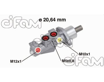 Hlavní brzdový válec CIFAM 202-750