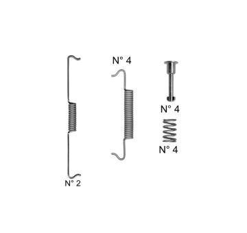 Sada príslużenstva brzdovej čeľuste CIFAM K460