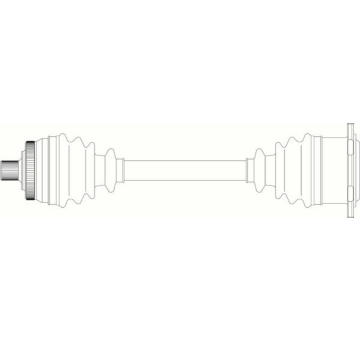 Hnací hřídel GENERAL RICAMBI AU3330