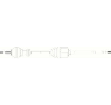 Hnací hřídel GENERAL RICAMBI CI3059