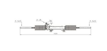 Řídicí mechanismus GENERAL RICAMBI CI4026