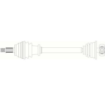 Hnací hřídel GENERAL RICAMBI OP3176