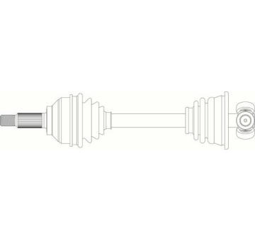 Hnací hřídel GENERAL RICAMBI RE3323