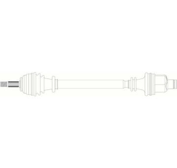 Hnací hřídel GENERAL RICAMBI RE3335