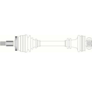 Hnací hřídel GENERAL RICAMBI SA3032