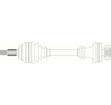 Hnací hřídel GENERAL RICAMBI SA3034