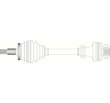 Hnací hřídel GENERAL RICAMBI SA3038