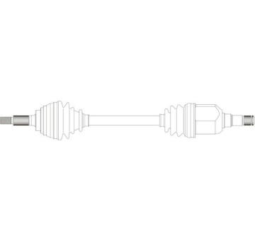 Hnací hřídel GENERAL RICAMBI TY3105