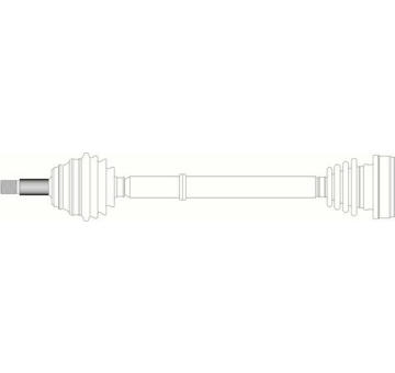 Hnací hřídel GENERAL RICAMBI WW3226