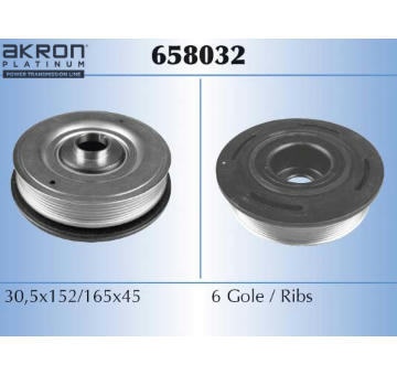 remenice, klikovy hridel AKRON-MALÒ 658032