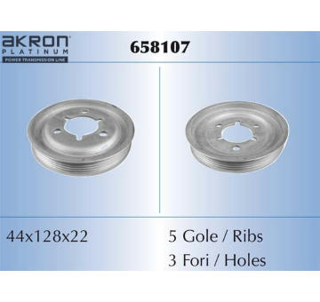 remenice, klikovy hridel AKRON-MALÒ 658107