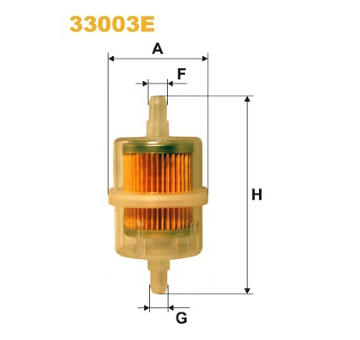 Palivový filtr WIX FILTERS 33003E