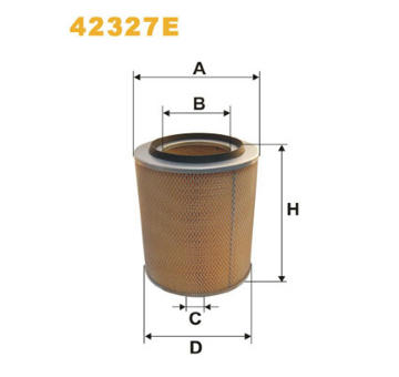 Vzduchový filtr WIX FILTERS 42327E