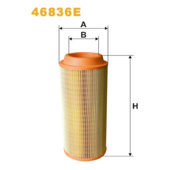 Vzduchový filtr WIX FILTERS 46836E