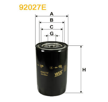 Hydraulický filtr, automatická převodovka WIX FILTERS 92027E